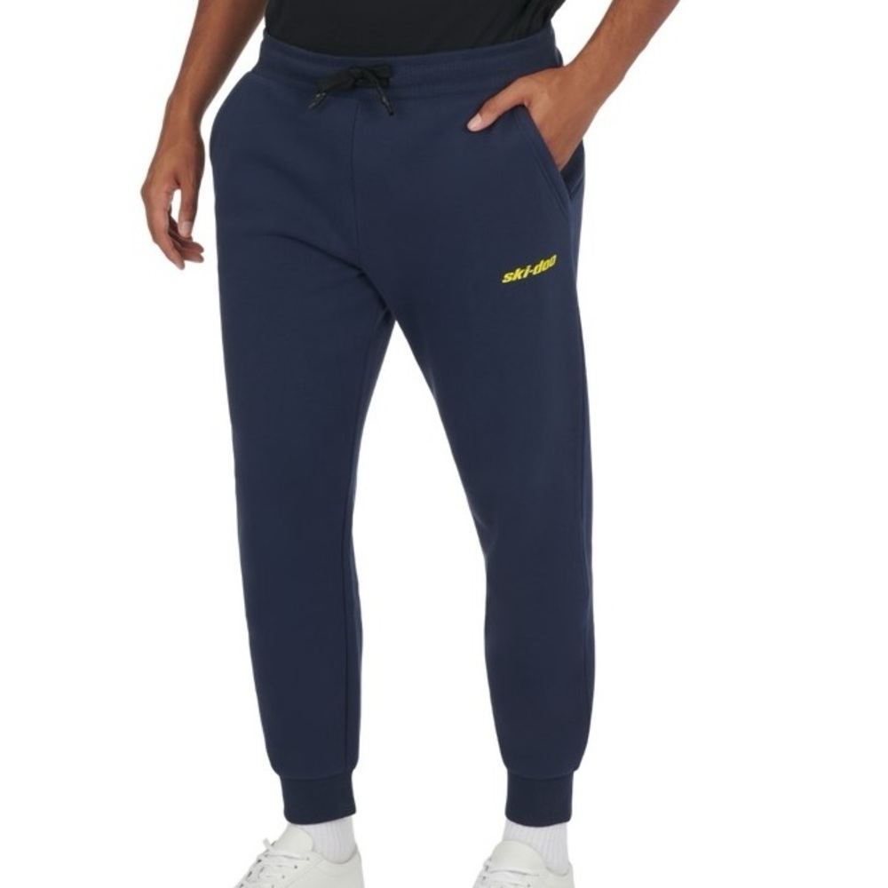 NWT‎ Men’s Ski-Doo Signature Sweatpants Drawstring Heavyweight - Navy Blue - 3XL